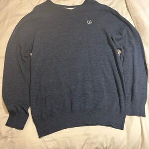 Billabong Men's Navy V-Neck Sweater